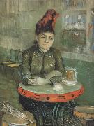Vincent Van Gogh Agostina Segatori Sitting in the Cafe du Tamborin (nn04) oil painting picture wholesale